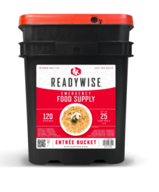 120 Serving Entrée Only Grab and Go Bucket