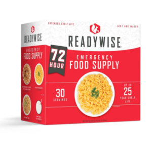 72 Hour Emergency Food Supply
