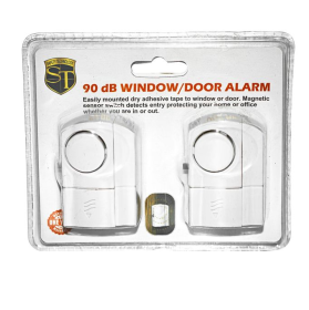 90db Magnetic Door/Window Alarm 2 pack