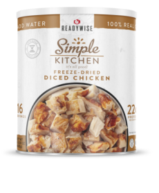 Simple Kitchen FD Diced Chicken - 16 Serving Can
