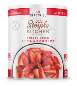 Simple Kitchen FD Sliced Strawberries - 18 Serving Can