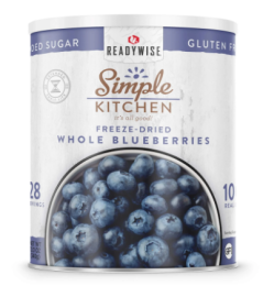 Simple Kitchen FD Whole Blueberries - 28 Serving Can