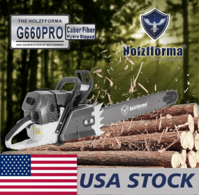 92cc Holzfforma G660 PRO Top Grade Chainsaw Power Head With Walbro Carburetor Italy Tech Nikasil Cylinder Meteor Piston Caber Ring NGK Plug Tank