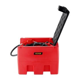 VEVOR Portable Diesel & Gasoline Tank 48 Gal Fuel Tank with 12V Transfer Pump