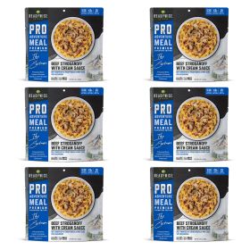 6 CT ReadyWise Pro Adventure Meal Beef Stroganoff with Mushroom Cream Sauce