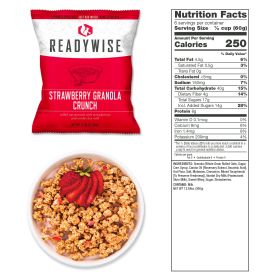 6 CT Case Sunrise Strawberry Granola Crunch